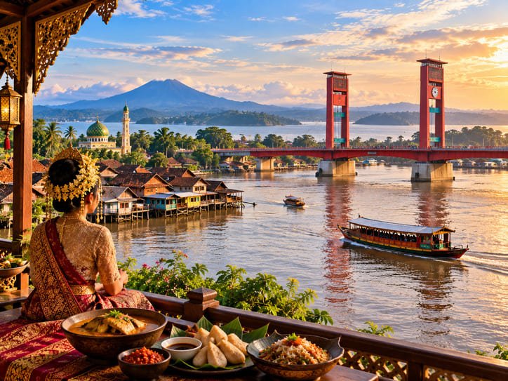 Map of South Sumatera